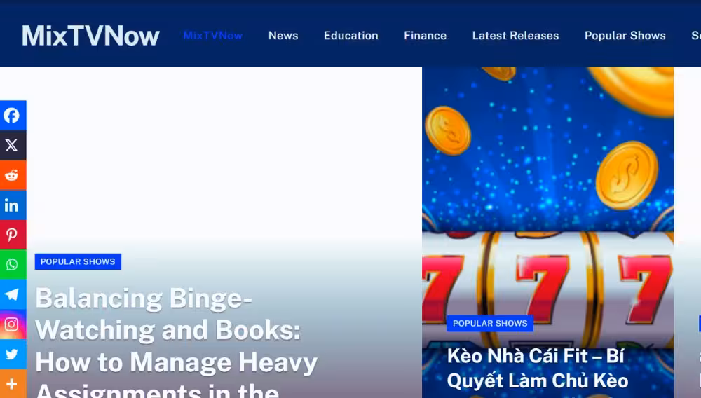 Navigating the Digital Entertainment Landscape with Mixtvnow.org